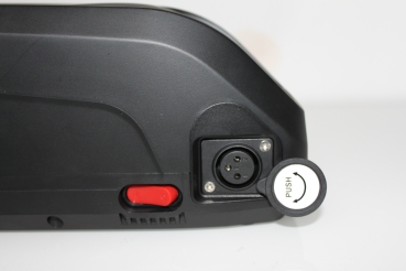 800RU Akku E-BIKE 36V 21ah Lithium-Ionen (Sanyo) schwarz black 756Wh Ladegerät LED-Anzeige