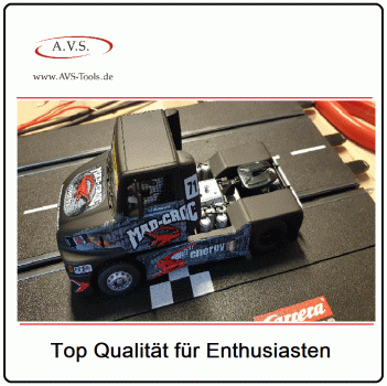 Carrera digital 1:32 LKW Slotcar Aufleger 132 Evolution FLY SISU SL 250