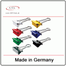 Halteklammern 3D Drucker CFK GFK Anycubic i3 S Tronxy X5S Creality CR10 Heizbett